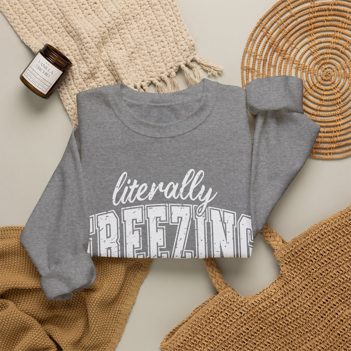 Literally Freezing Crewneck