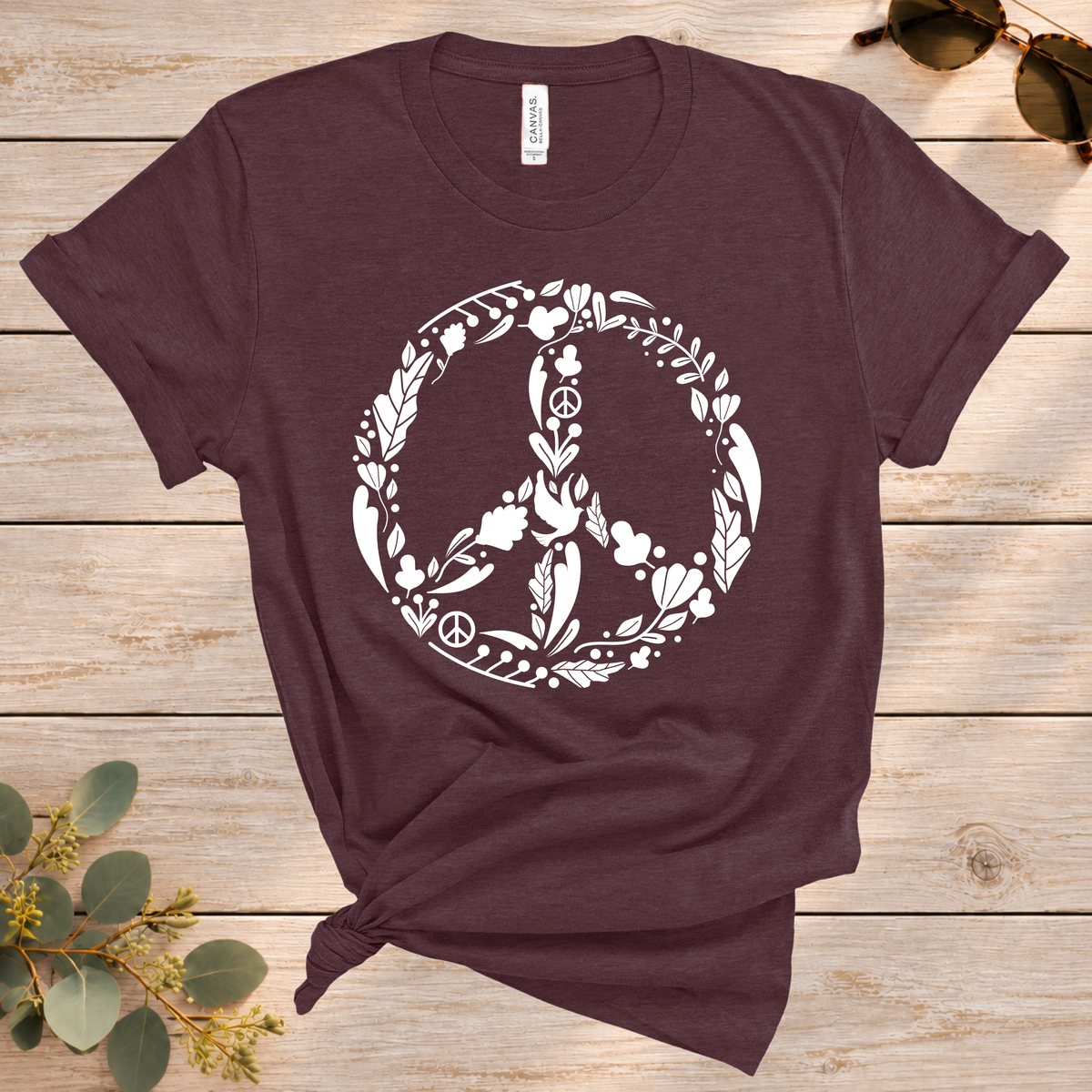 Boho Peace Sign Tee