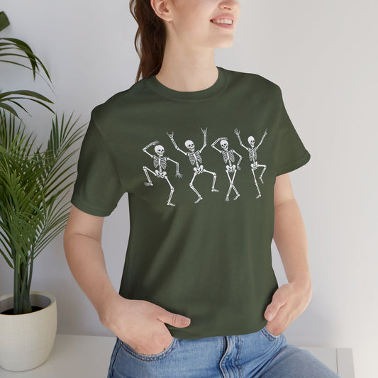 Dancing Skeletons Halloween Tee