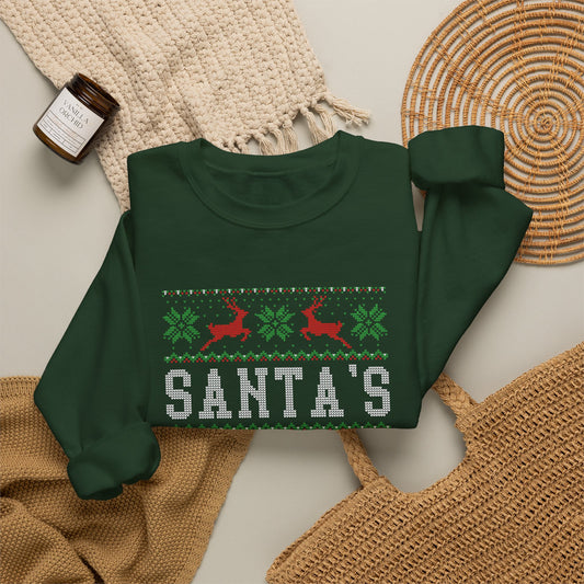 Santa's Favorite Teacher Crewneck
