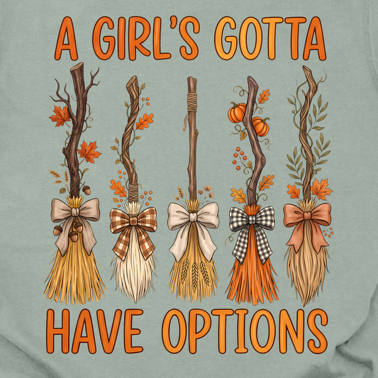 Girl's Options