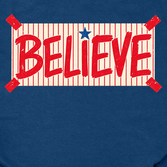 Believe Philly Baseball Tee