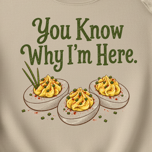 Why I'm Here Crewneck