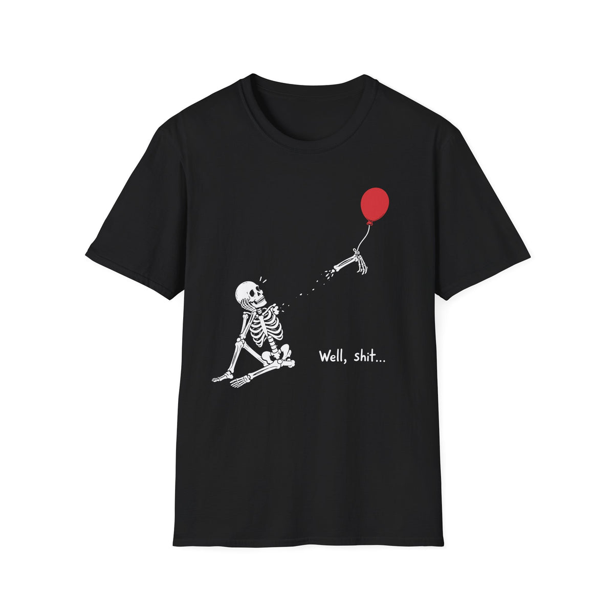 Skeleton "Well, shit..." Tee