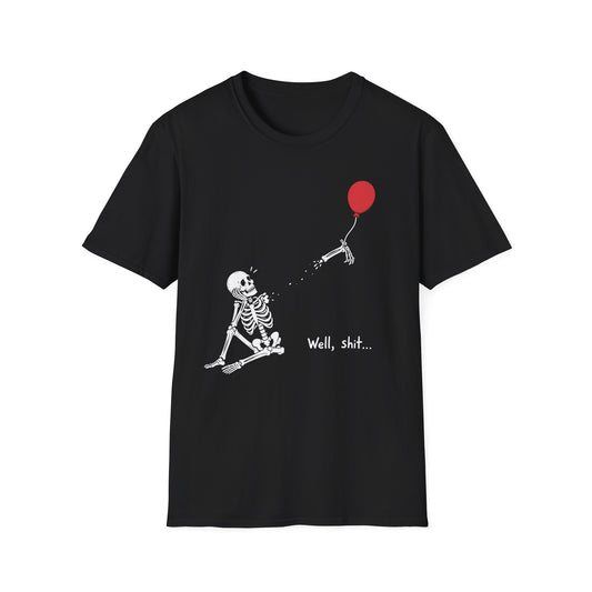 Skeleton "Well, shit..." Tee