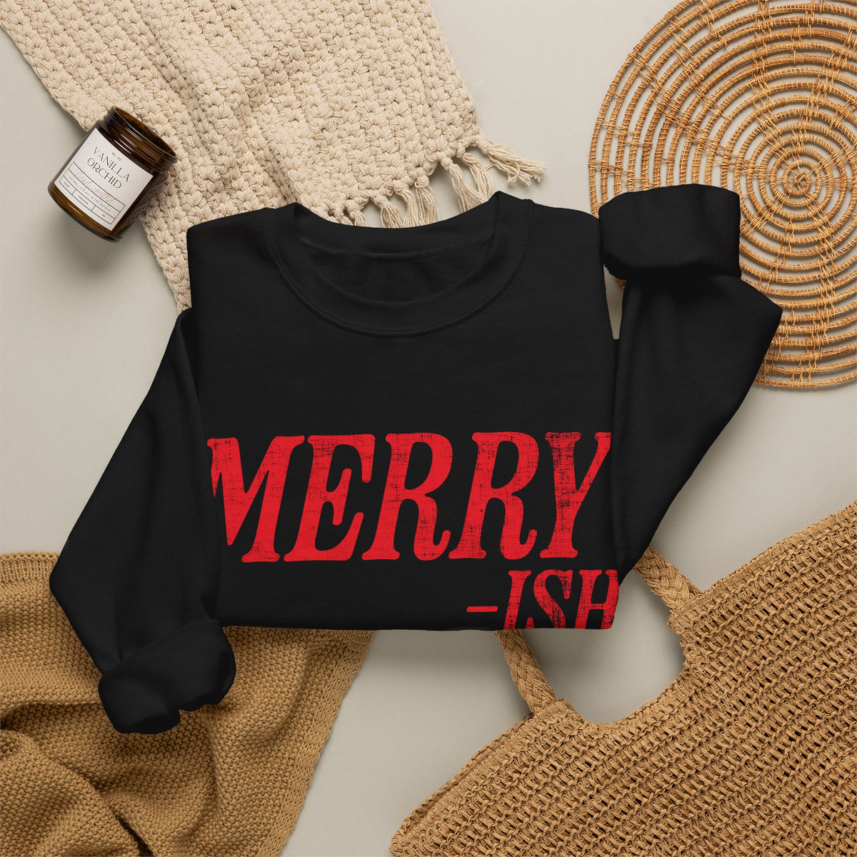 Merry-ish Holiday Crewneck