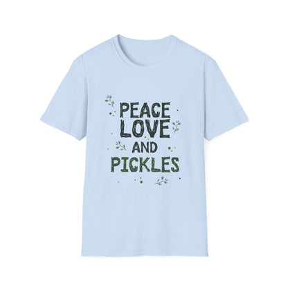 Peace Love and Pickles Tee