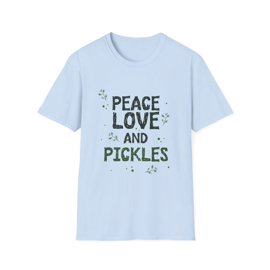 Peace Love and Pickles Tee