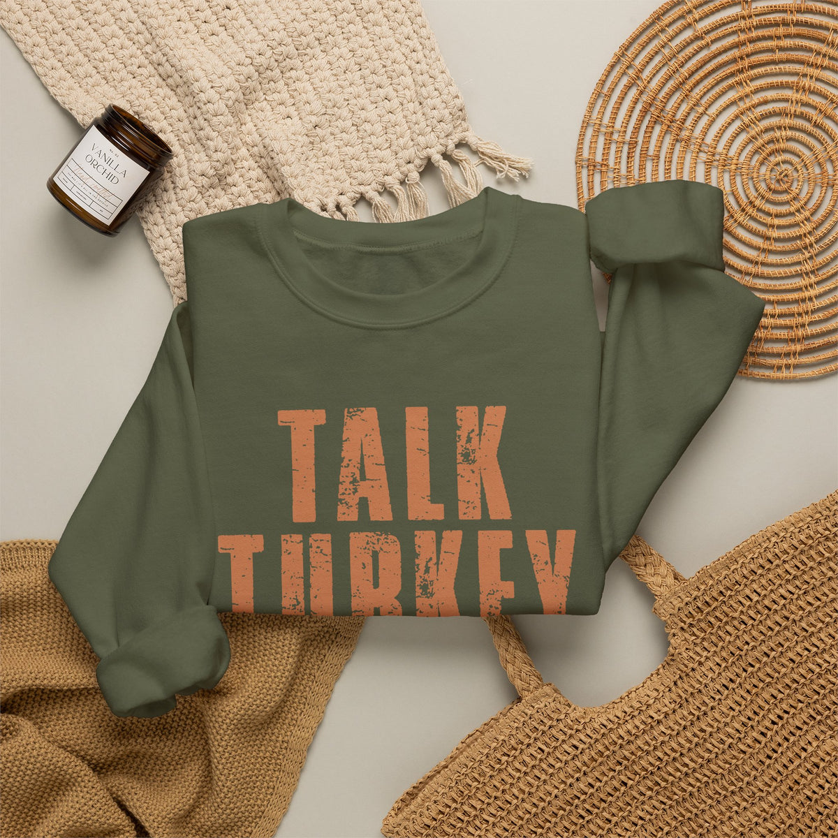 Talk Turkey To Me Crewneck