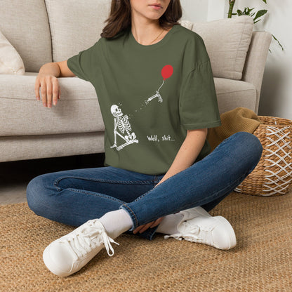 Skeleton "Well, shit..." Tee