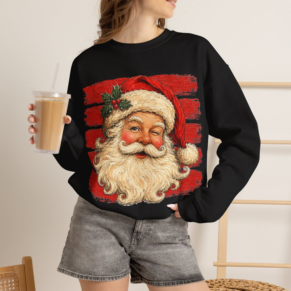 Vintage Santa Crewneck