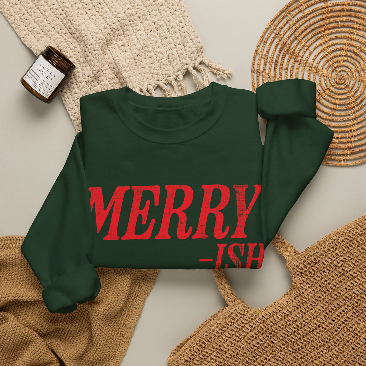 Merry-ish Holiday Crewneck