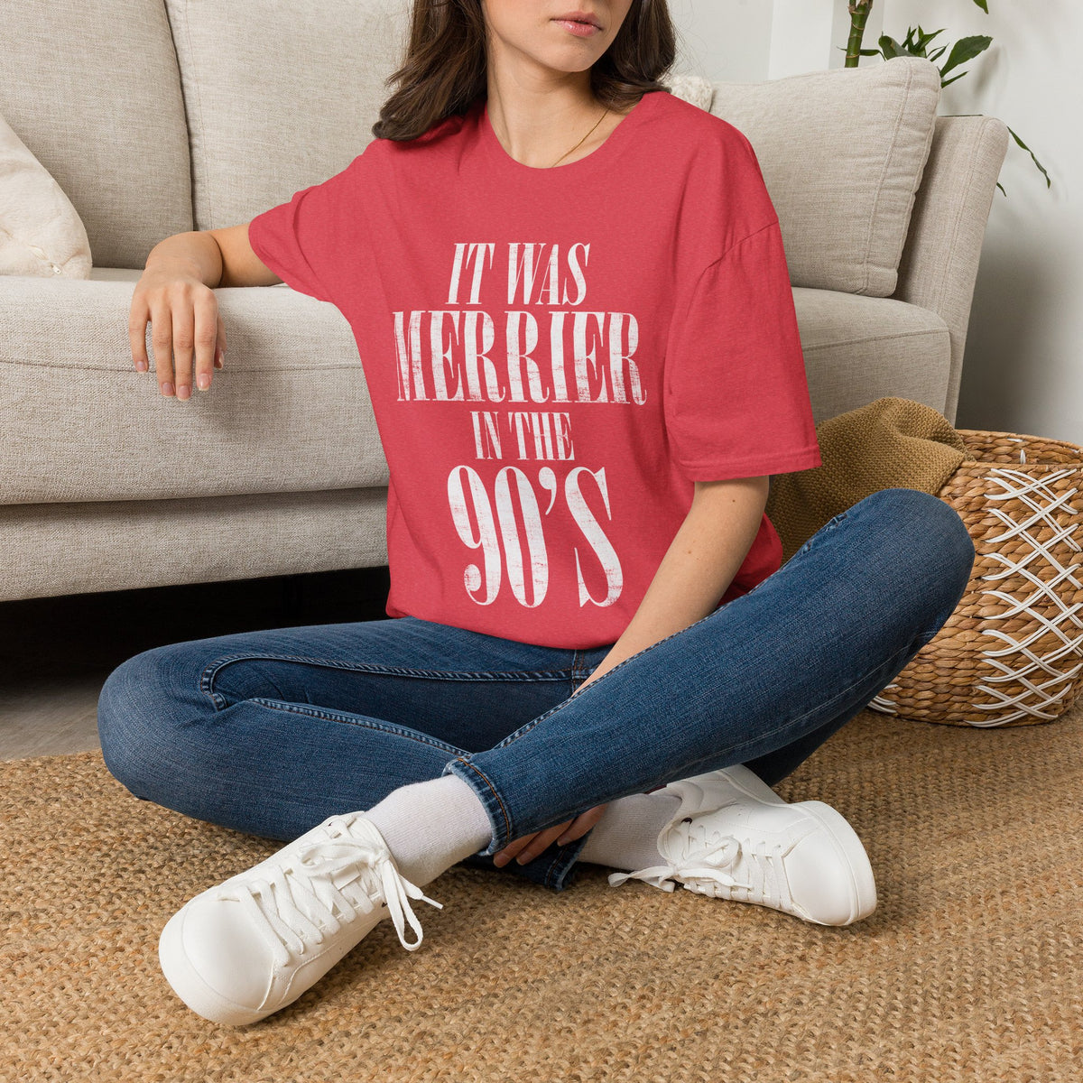 Merrier in the 90s Tee
