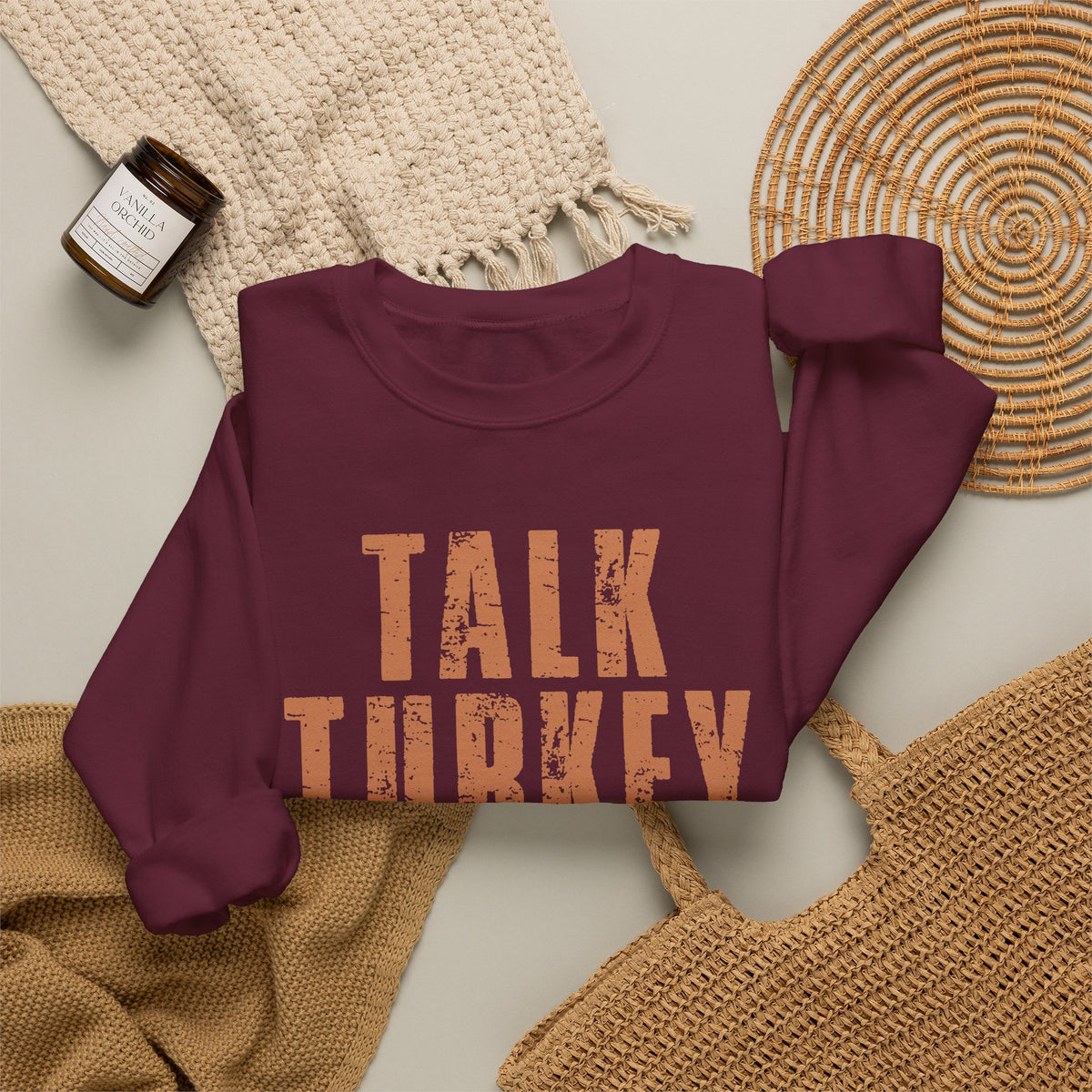 Talk Turkey To Me Crewneck