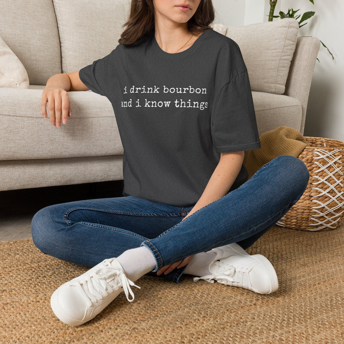 I Drink Bourbon Tee