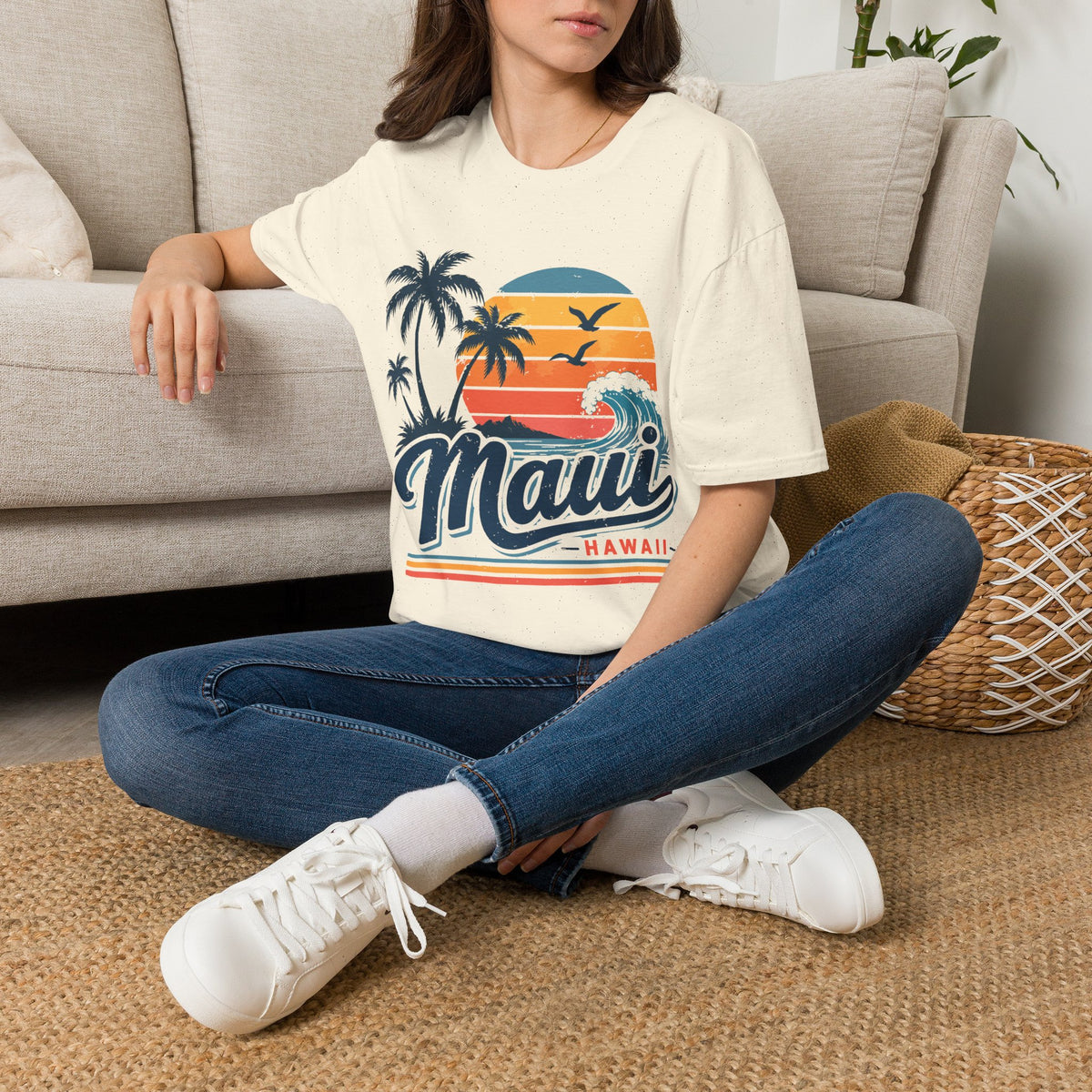 Maui Hawaii Surf Vibes Tee