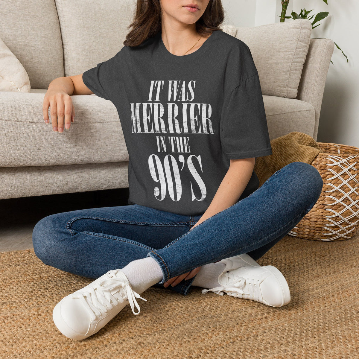 Merrier in the 90s Tee
