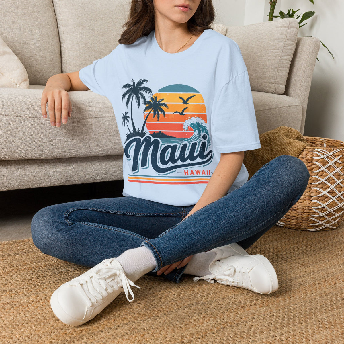 Maui Hawaii Surf Vibes Tee