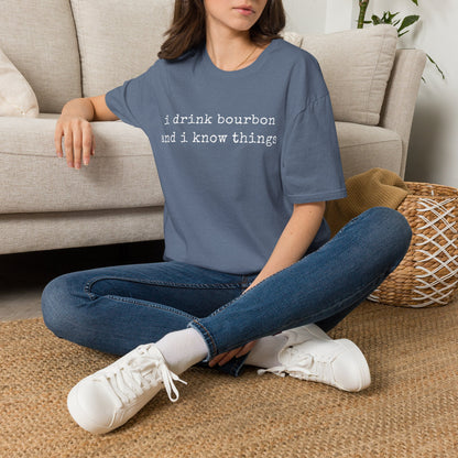 I Drink Bourbon Tee