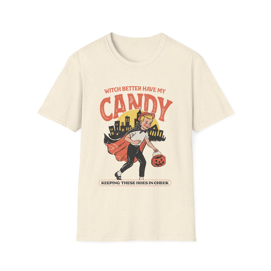 Halloween Candy Vintage Tee