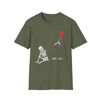 Skeleton "Well, shit..." Tee