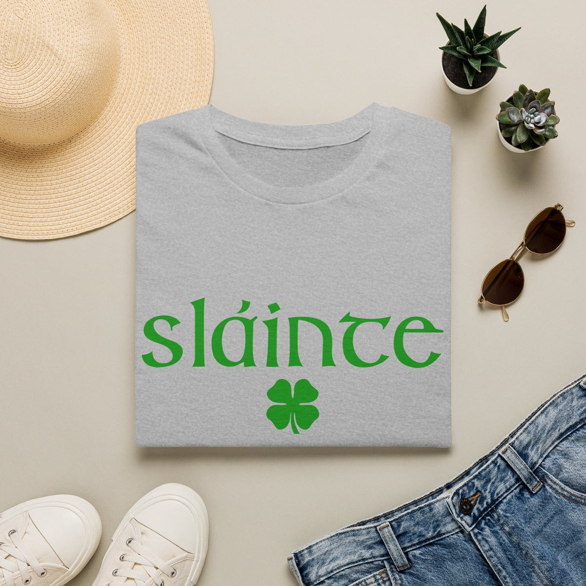 Sláinte Irish Shamrock Tee