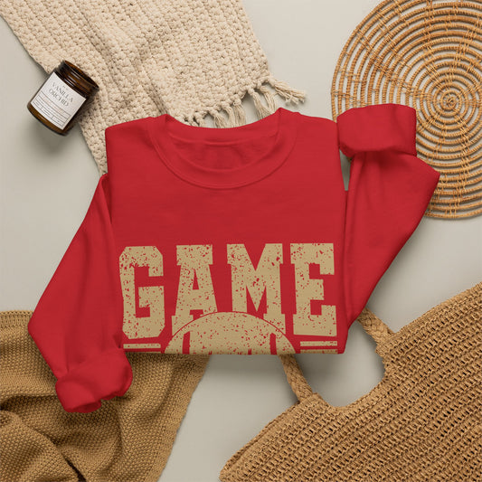 Game Day Football Grunge Crewneck