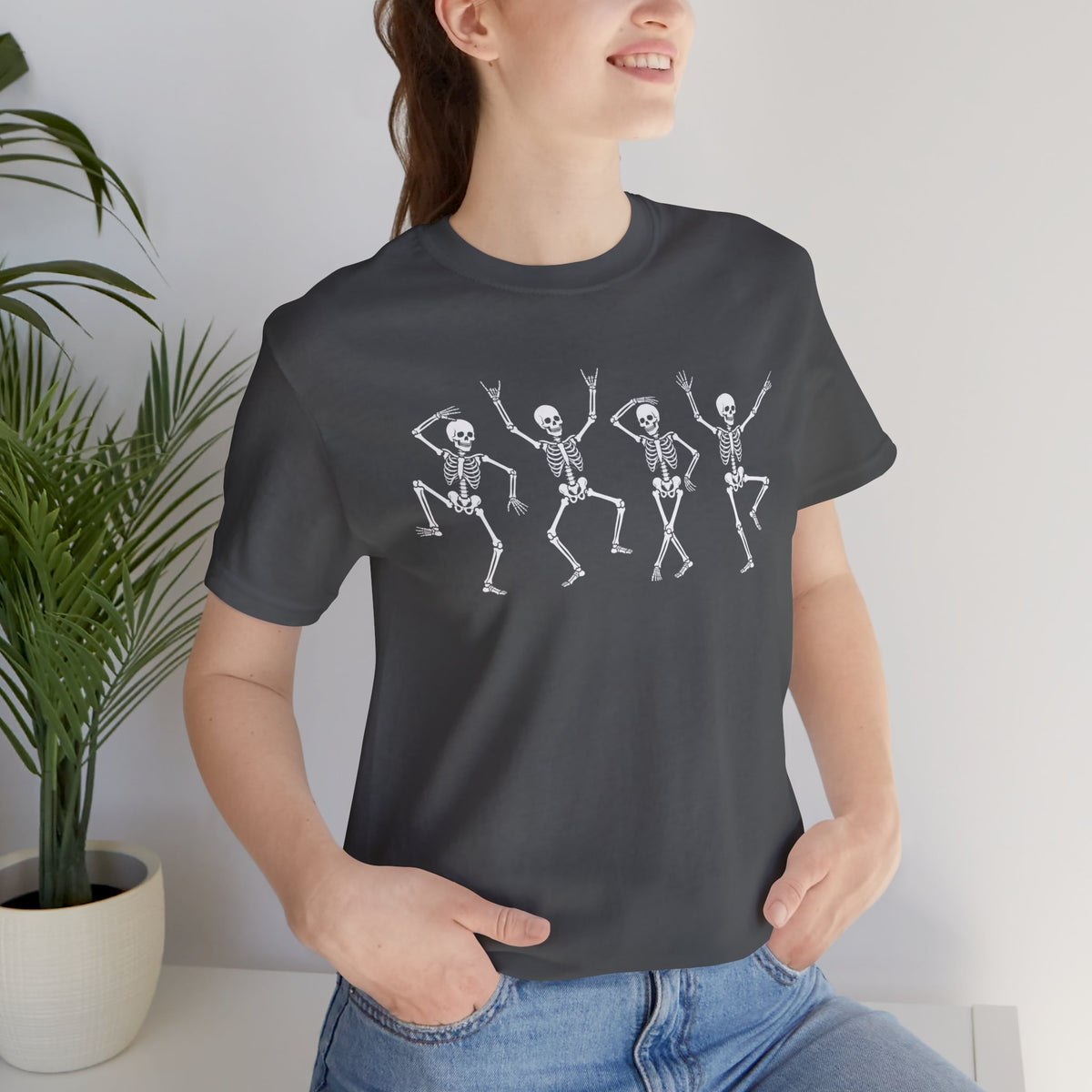 Dancing Skeletons Halloween Tee