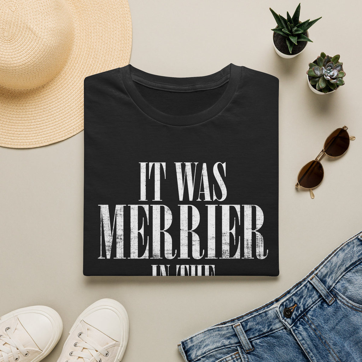 Merrier in the 90s Tee