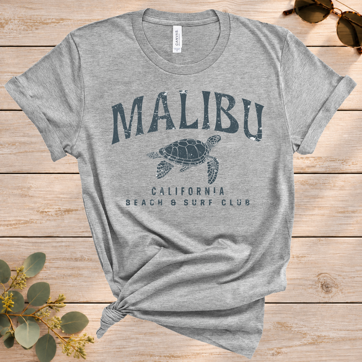 Malibu Beach Turtle Tee
