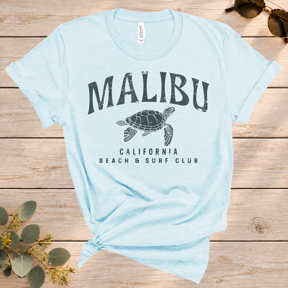 Malibu Beach Turtle Tee