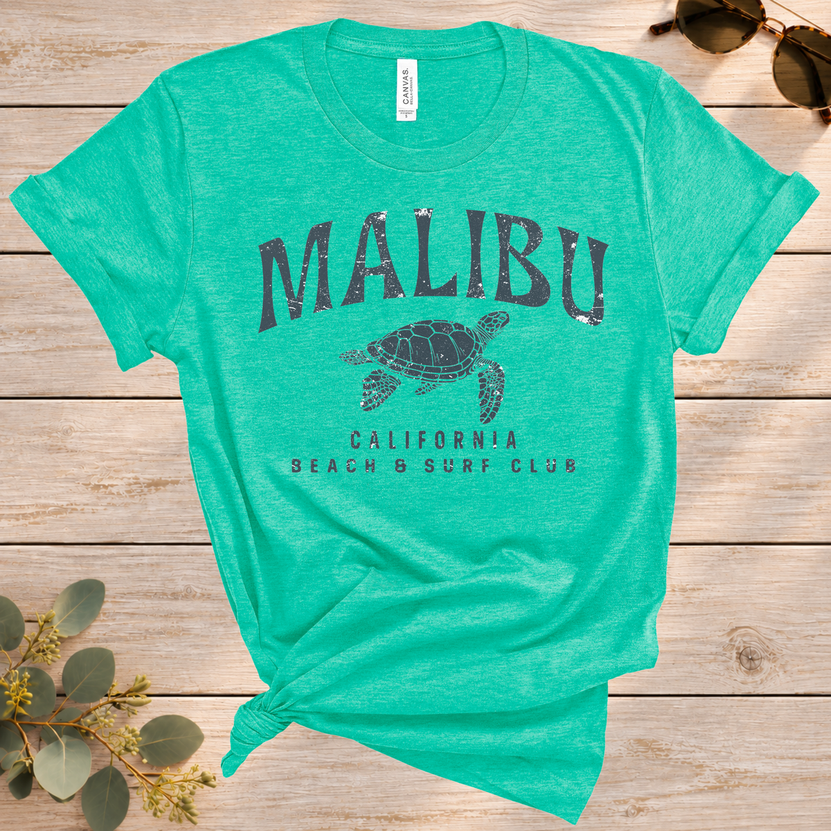 Malibu Beach Turtle Tee