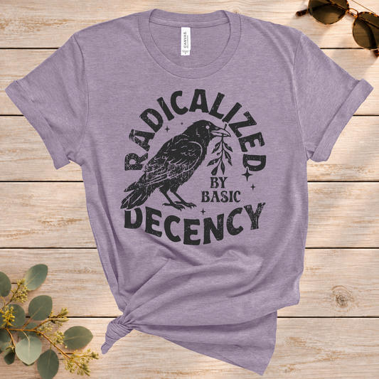 Radicalized by Basic Decency Tee