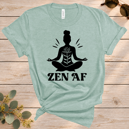 Zen AF Meditation Tee