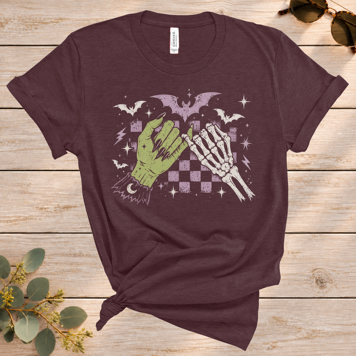 Skeleton & Zombie Hands Tee