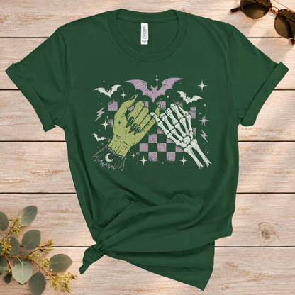 Skeleton & Zombie Hands Tee