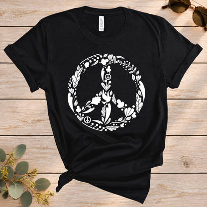 Boho Peace Sign Tee