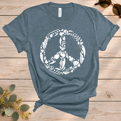Boho Peace Sign Tee