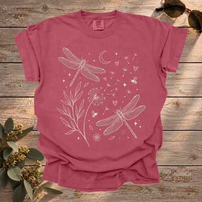 Celestial Dragonfly Tee