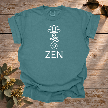 ZEN Lotus Minimalist Tee