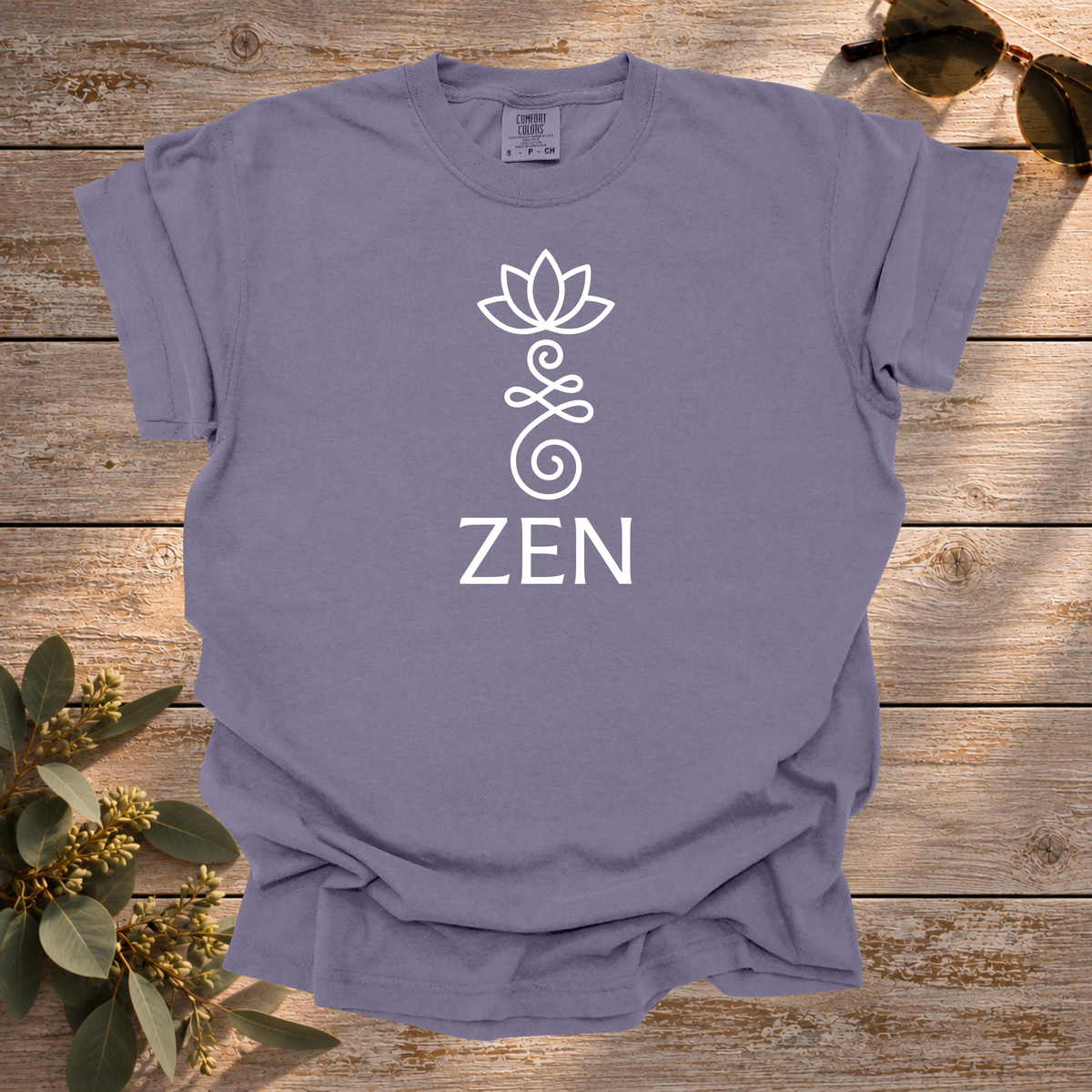 ZEN Lotus Minimalist Tee