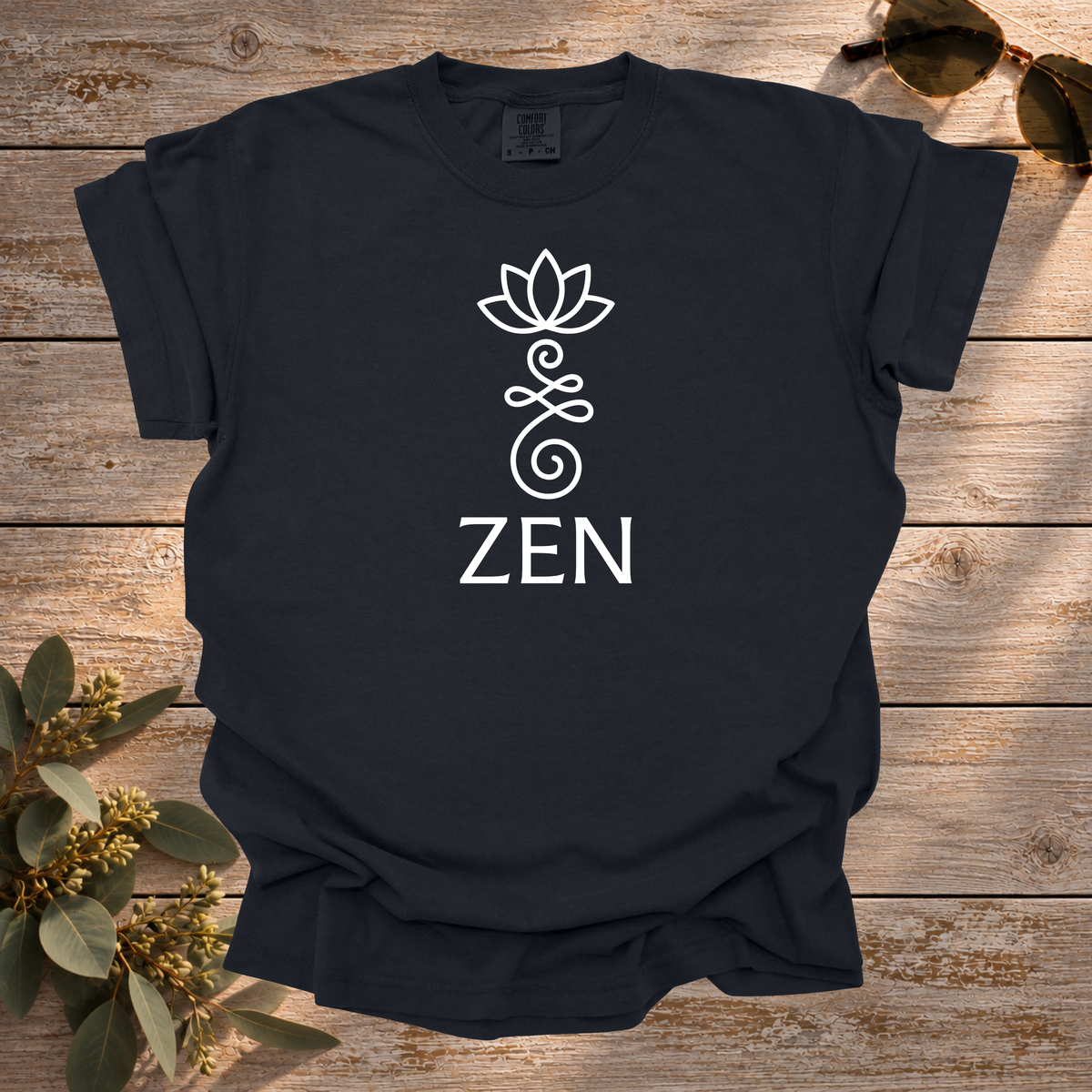 ZEN Lotus Minimalist Tee