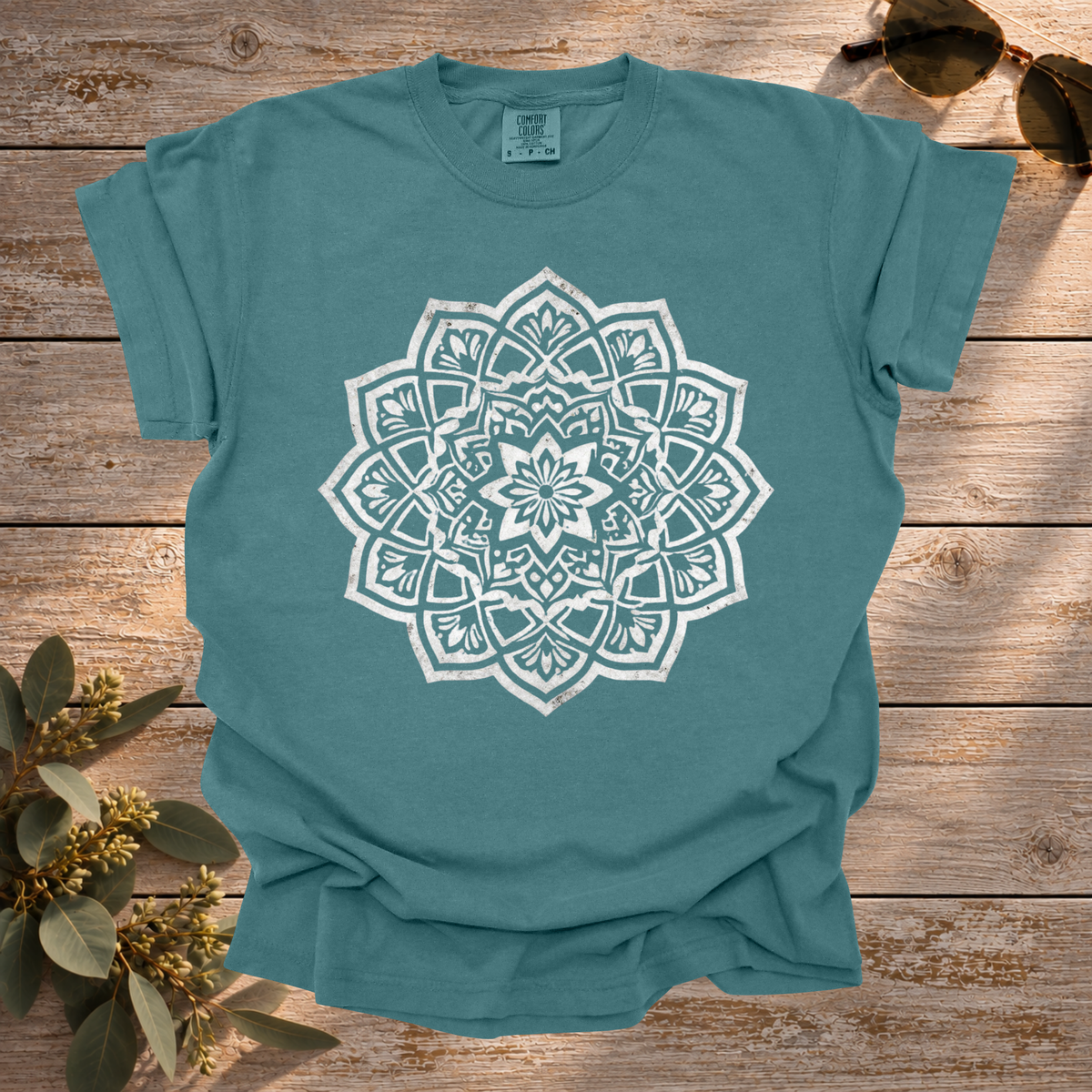 Distressed Mandala Tee