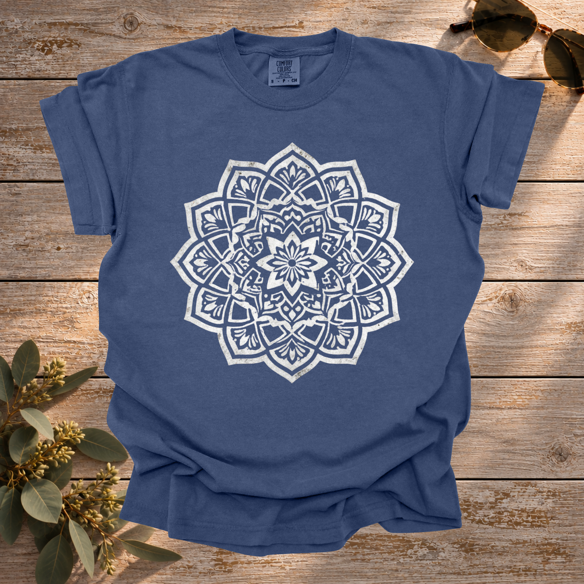 Distressed Mandala Tee