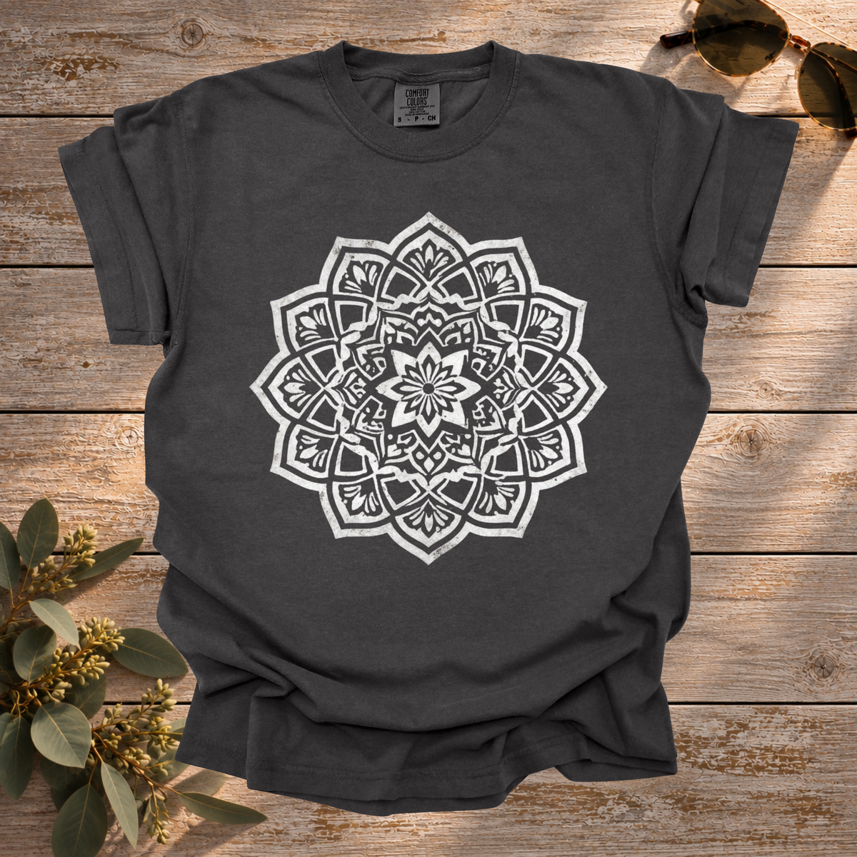 Distressed Mandala Tee