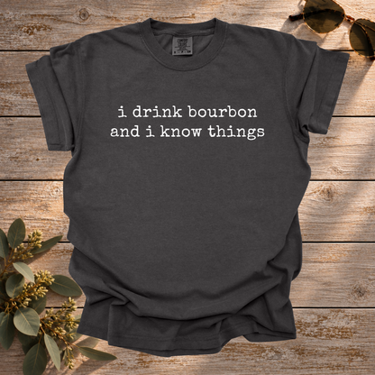 Drink Bourbon Tee