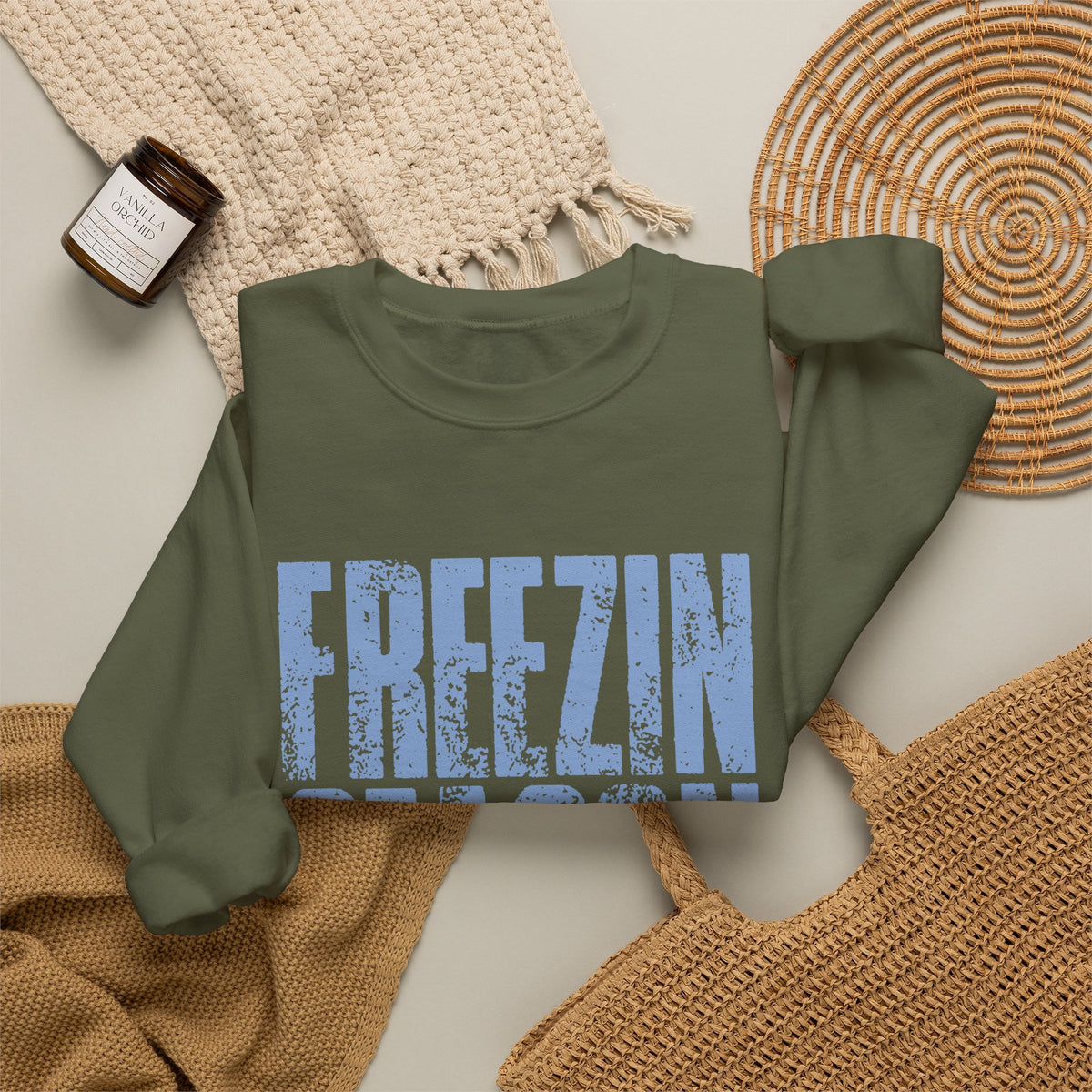 Freezin Season Crewneck