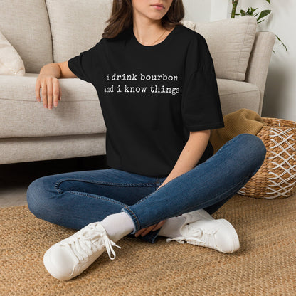 I Drink Bourbon Tee