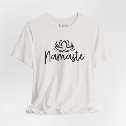 Namaste Lotus Tee
