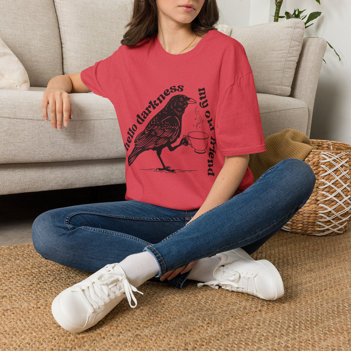 Hello Darkness Raven Tee